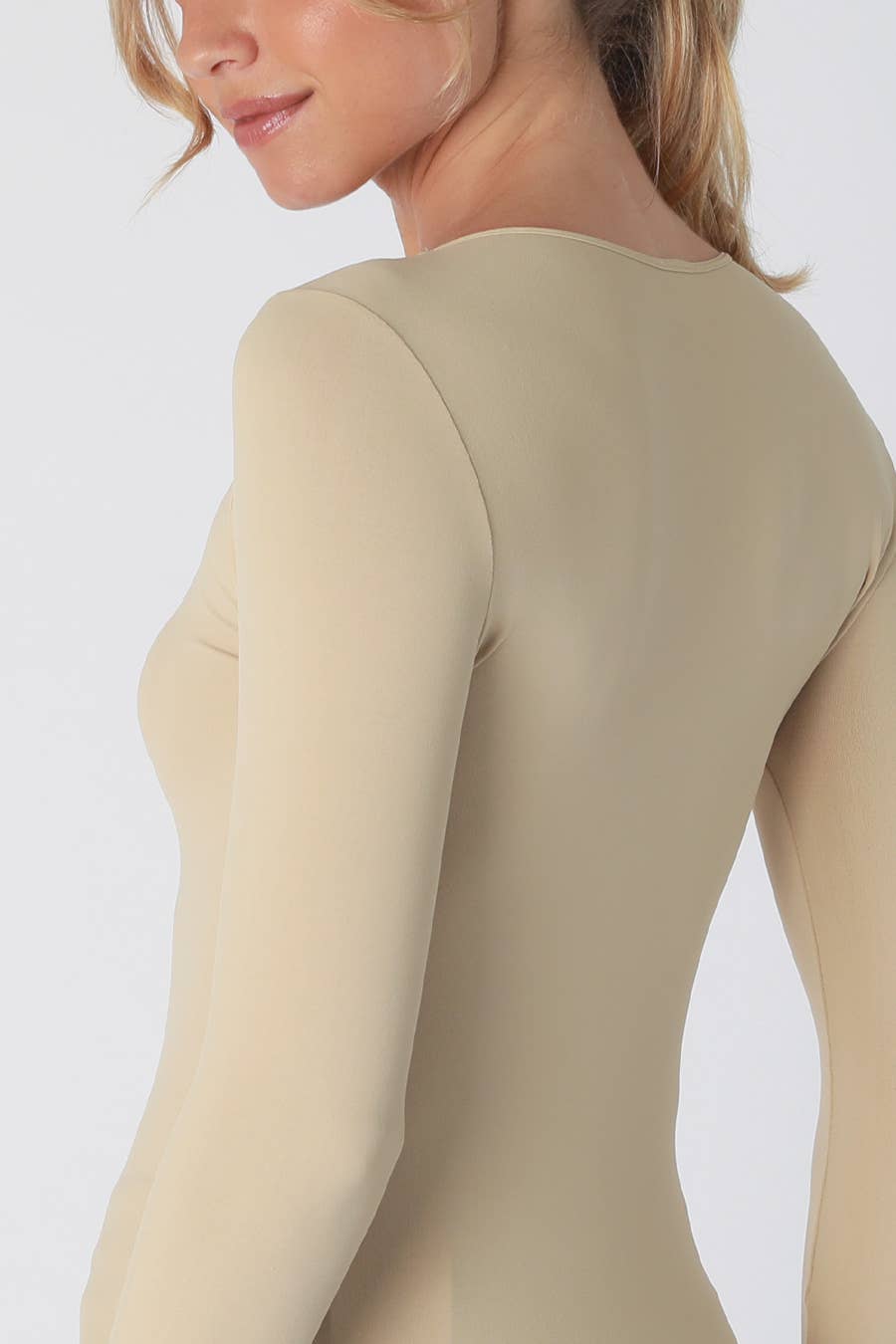 Niki Biki - 3/4 Sleeve Crew Neck Top