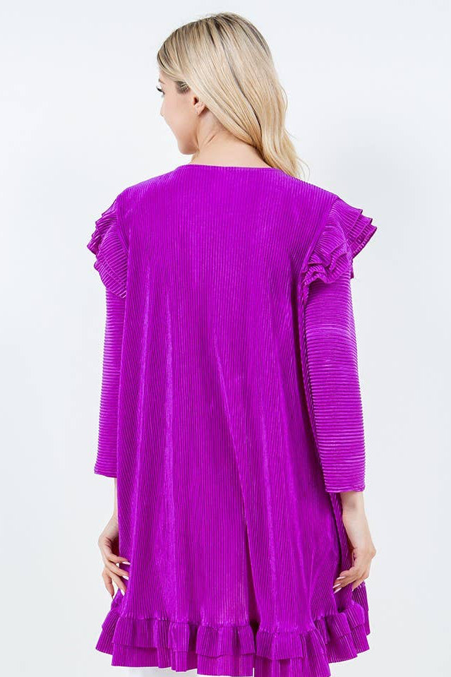 Royal Ruffle Blouse