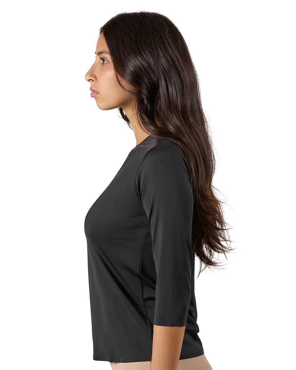 Bonded 3/4" Sleeve Top