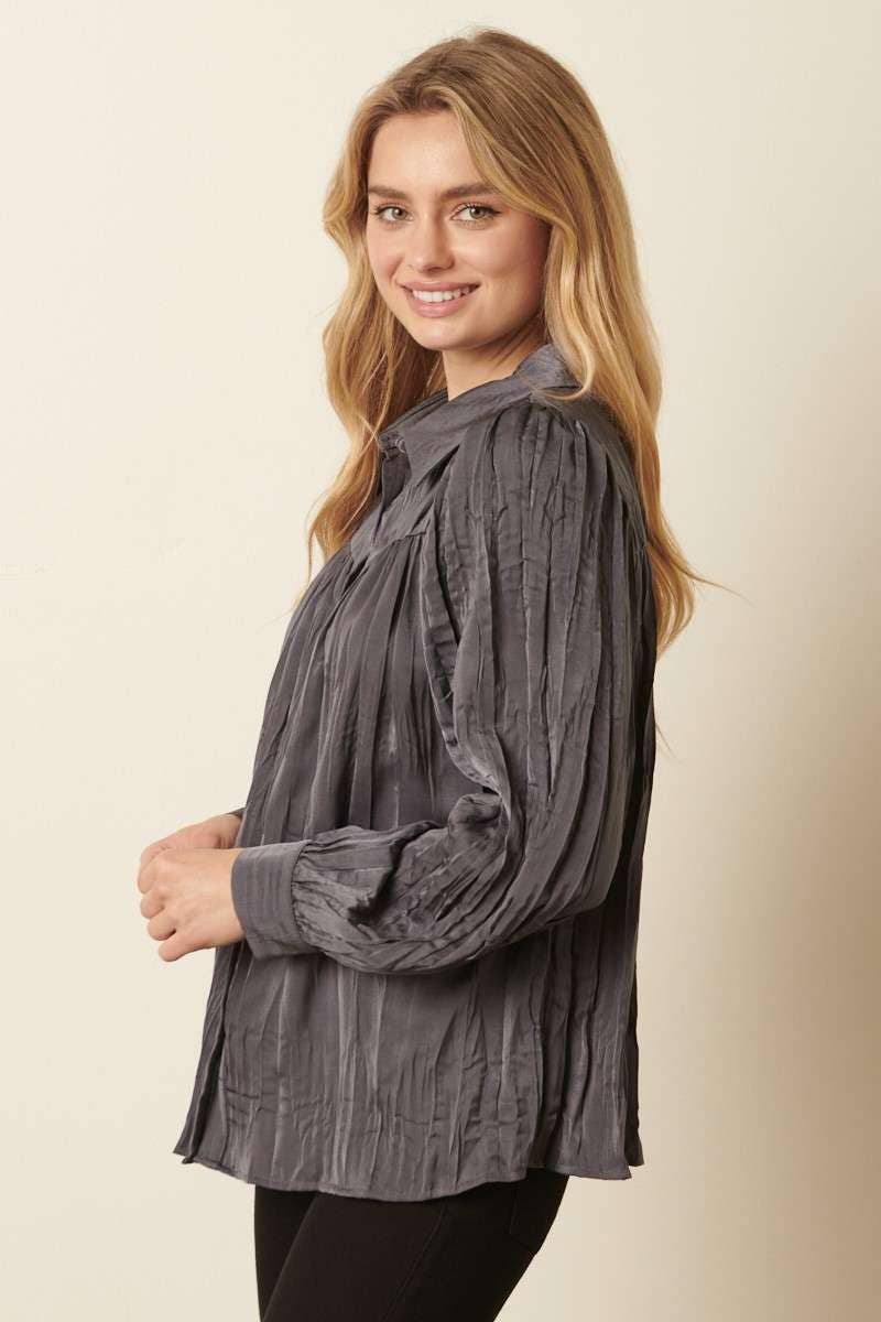 Crinkled Heirloom Blouse