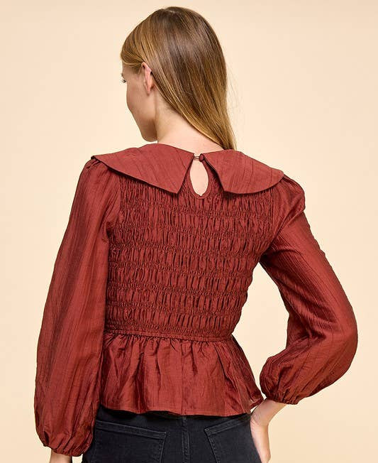 Ruched Mercy Blouse