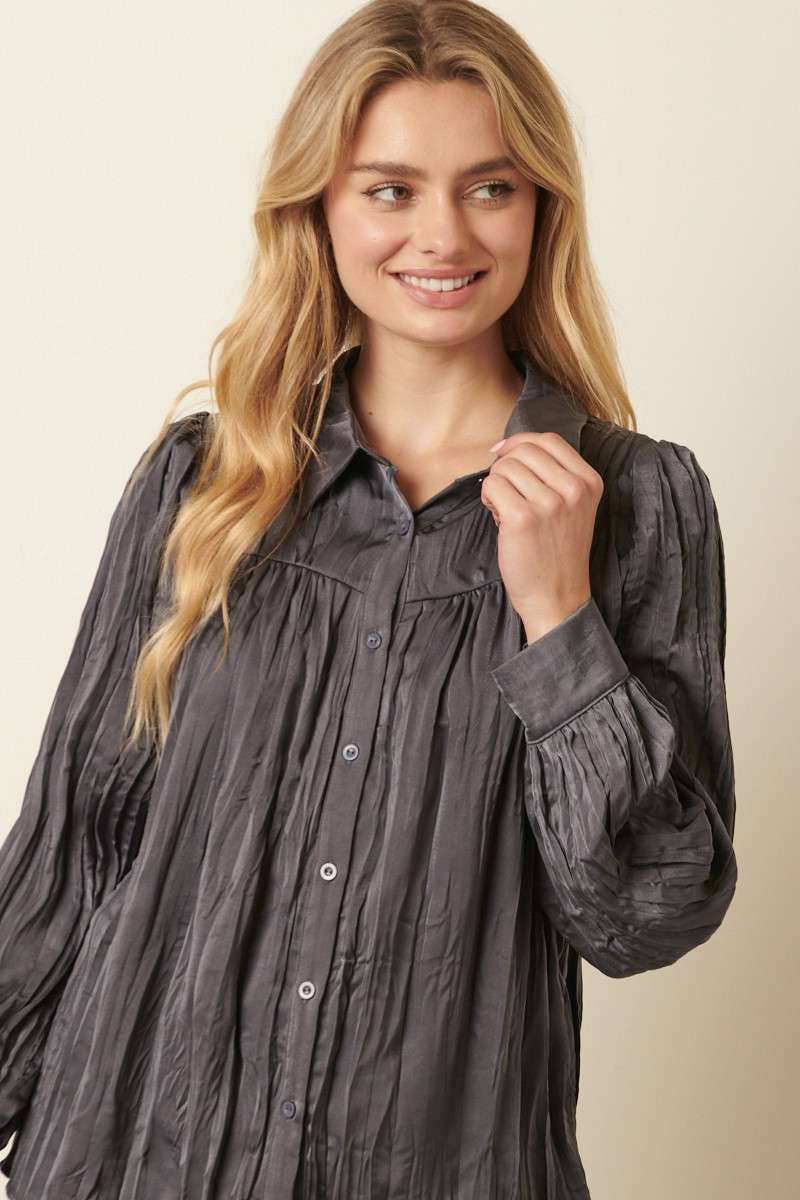Crinkled Heirloom Blouse