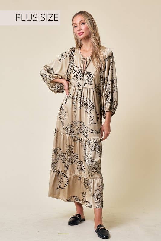 Leopard Litany Dress