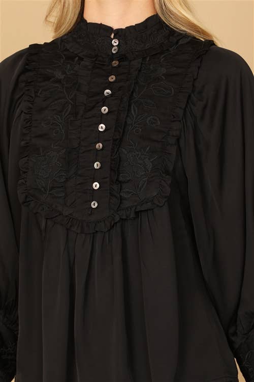 Eloise Ruffle Blouse