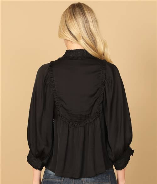 Eloise Ruffle Blouse