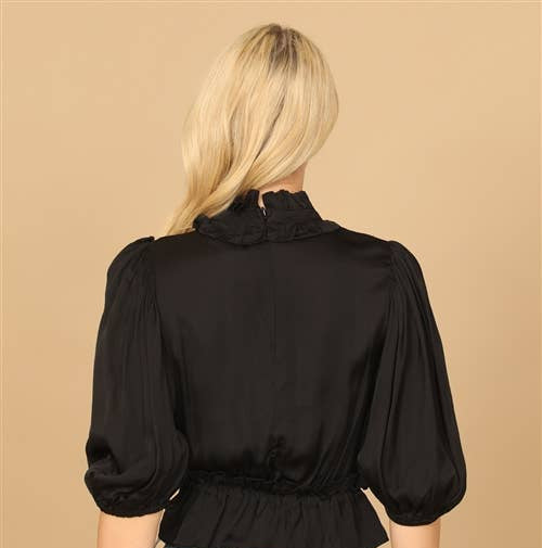 Sanctuary Satin Blouse