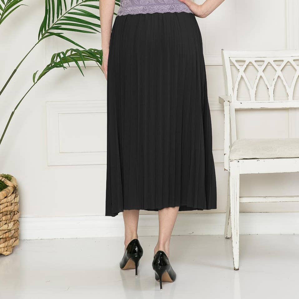 Midnight Pleat Skirt