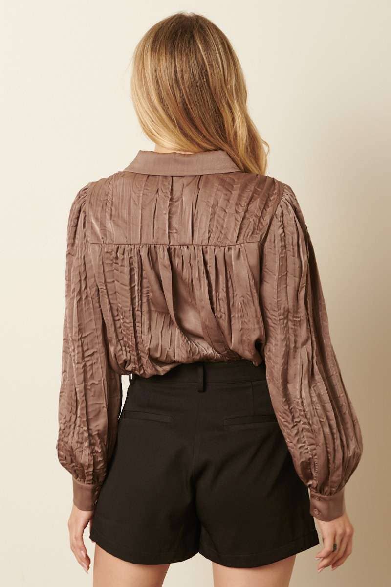 Crinkled Heirloom Blouse