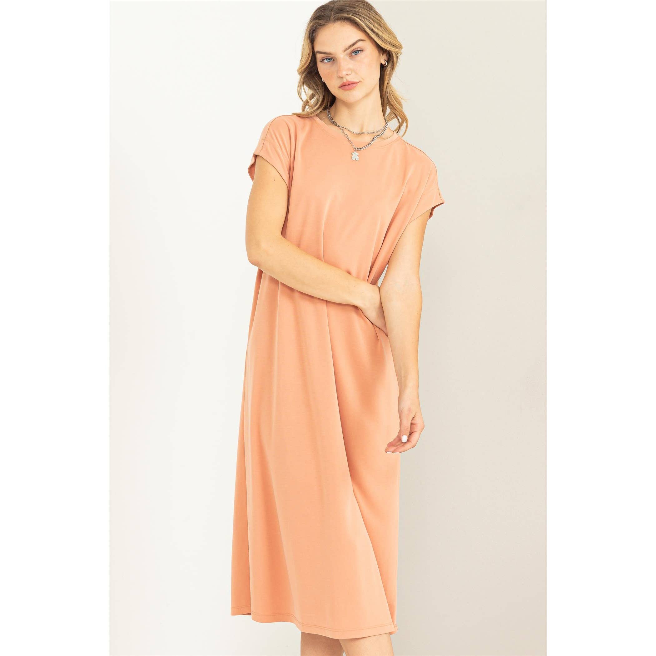 Pure Ease Midi Dress