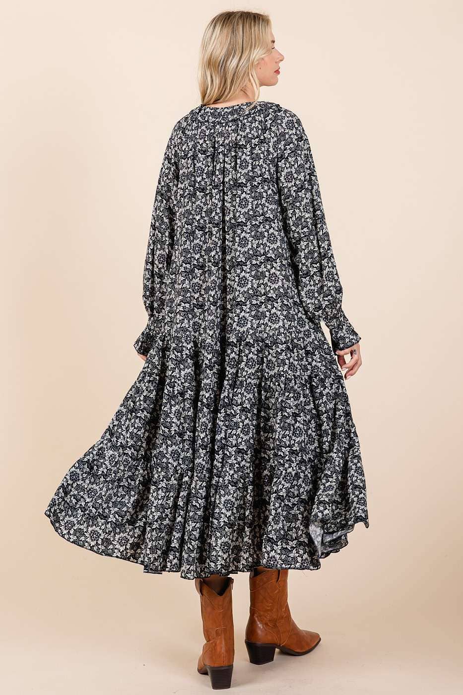 Blue Thistle Dress