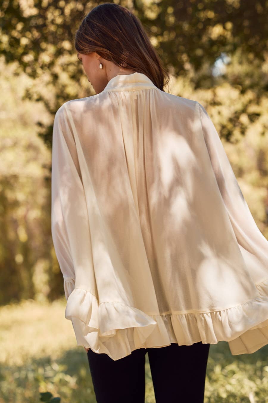 Covered in Calm Blouse