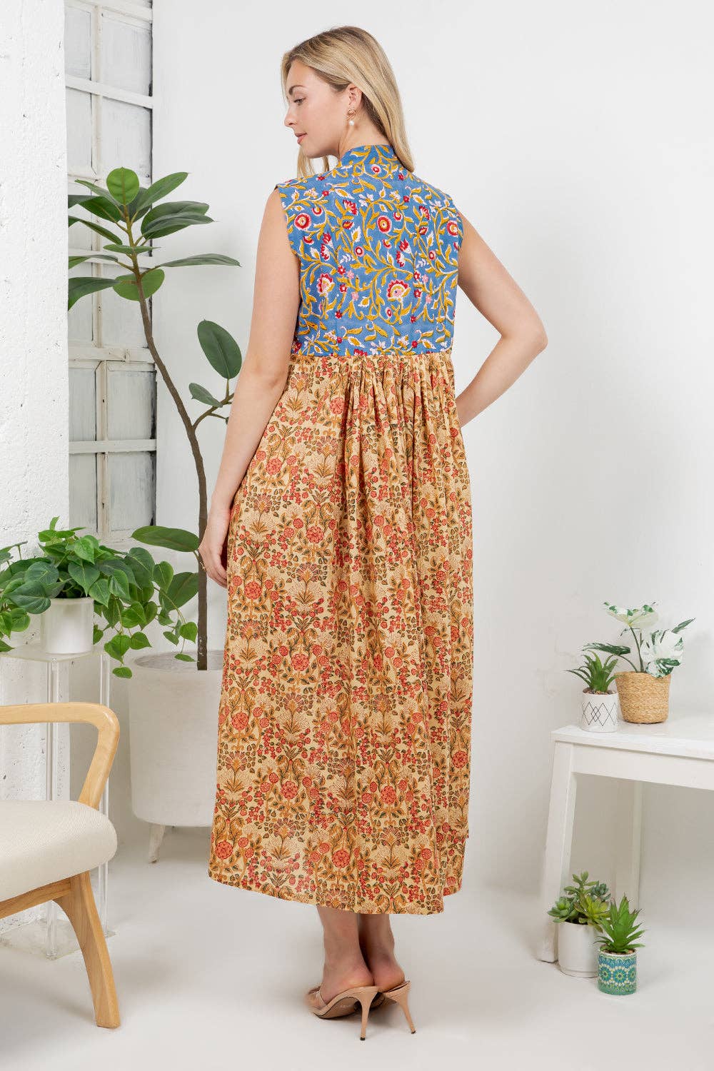 Marigold Mosaic Dress