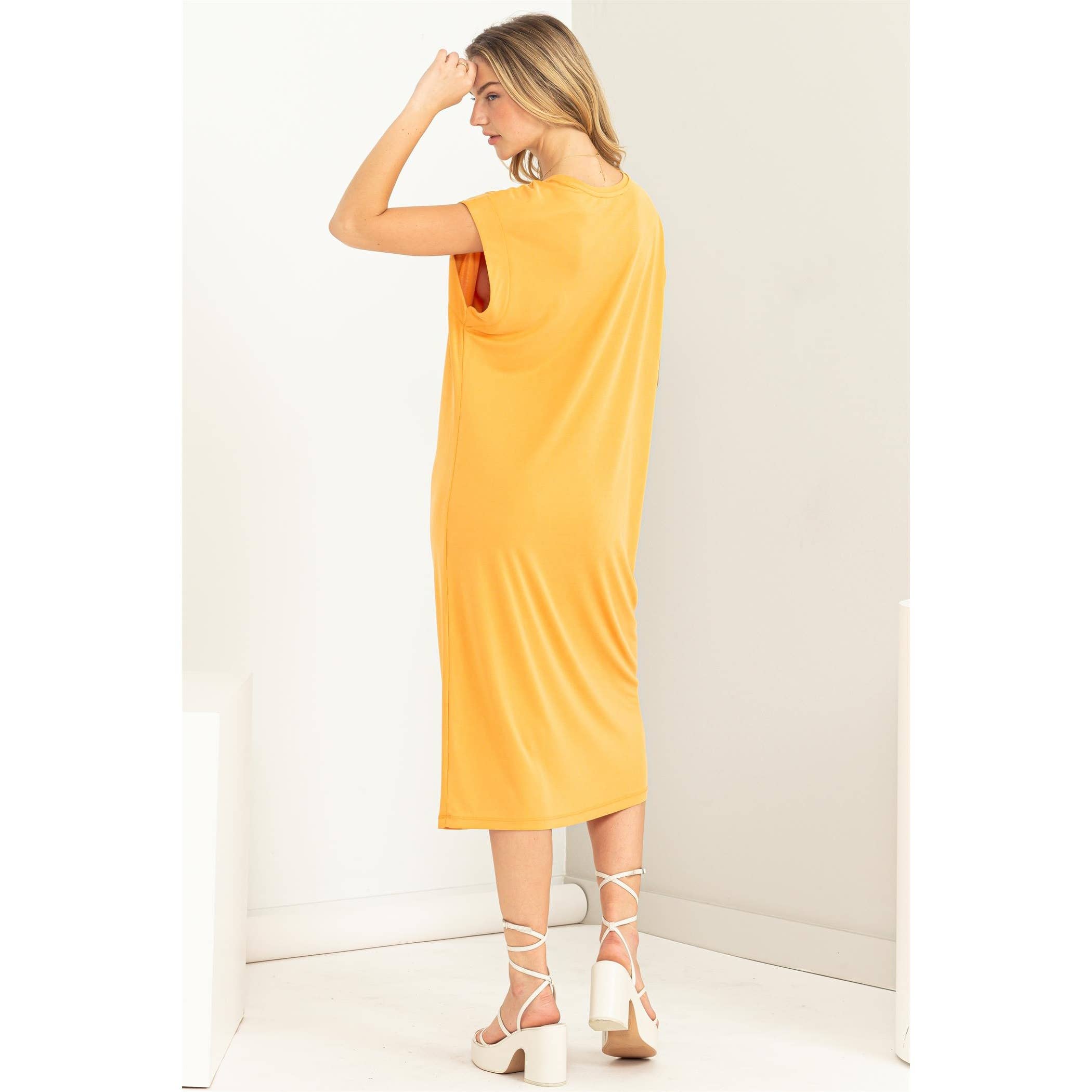 Pure Ease Midi Dress