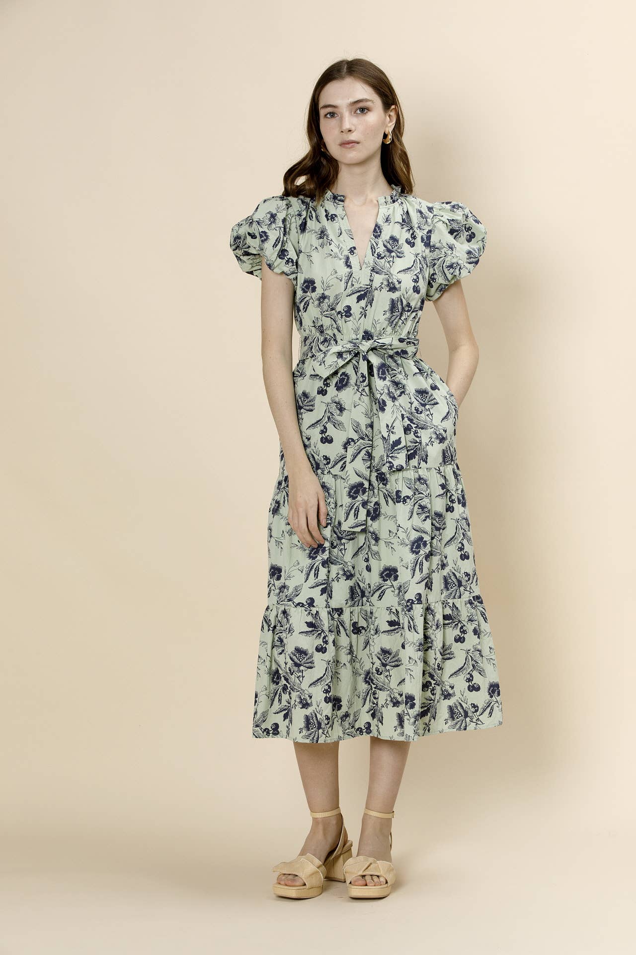 The Blue Garden Waltz Dress