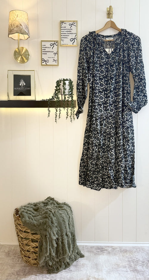 Blue Thistle Dress