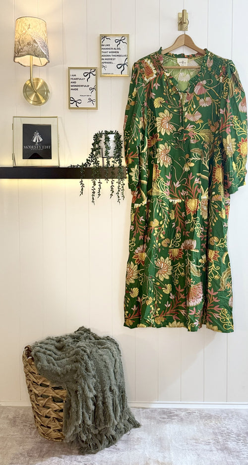 Botanical Rhapsody Dress