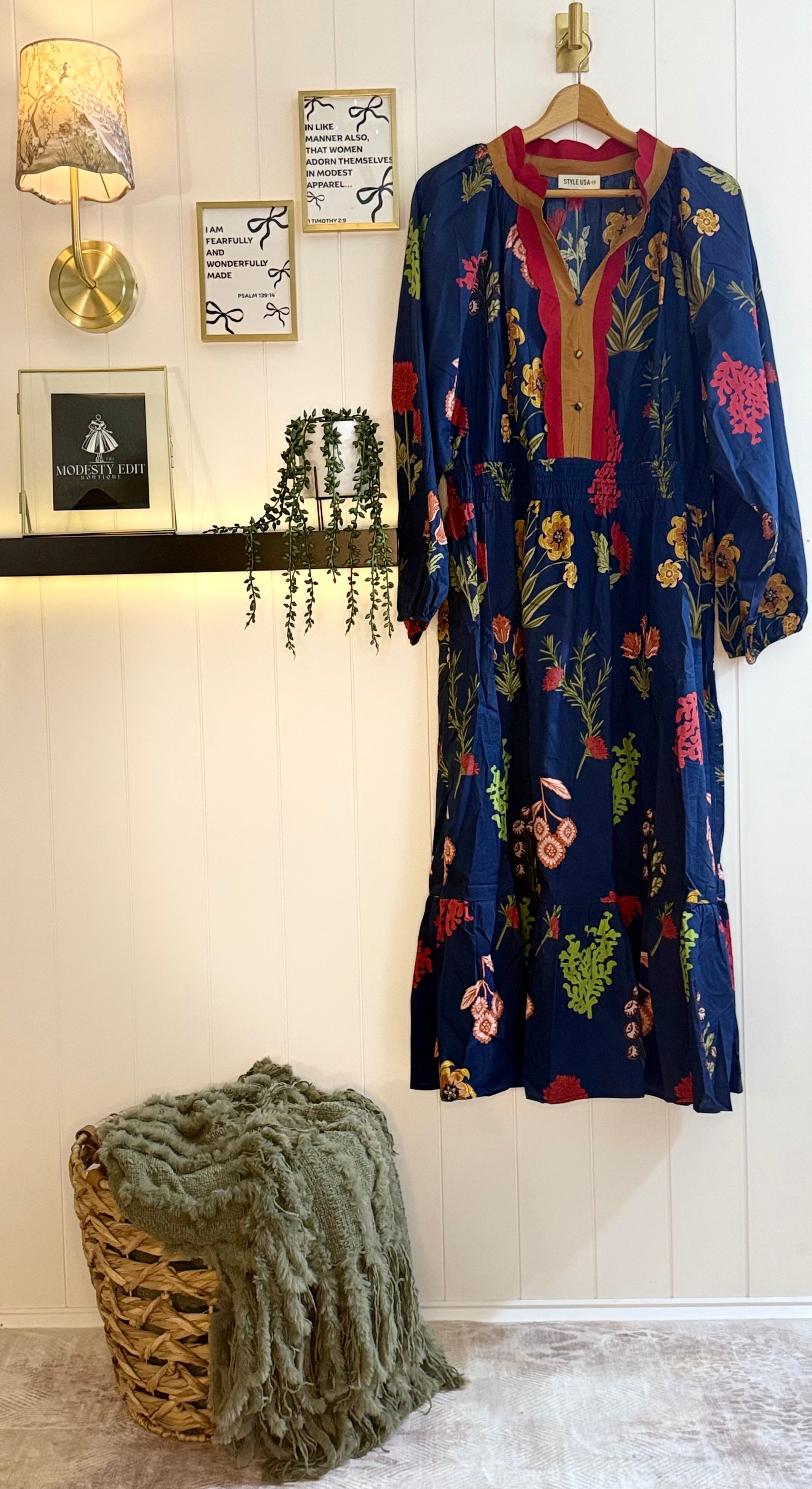 Vibrance Garden Dress