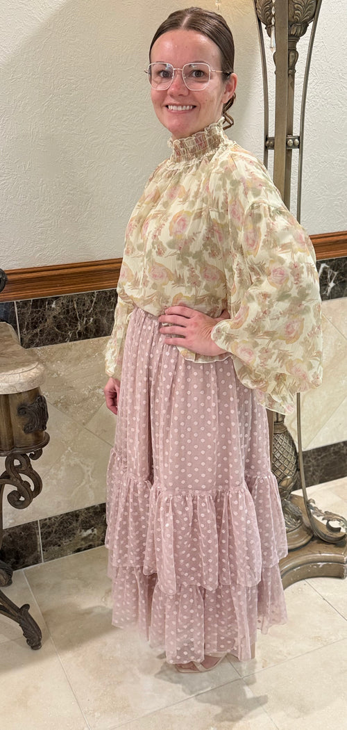 Blush Reverie Blouse