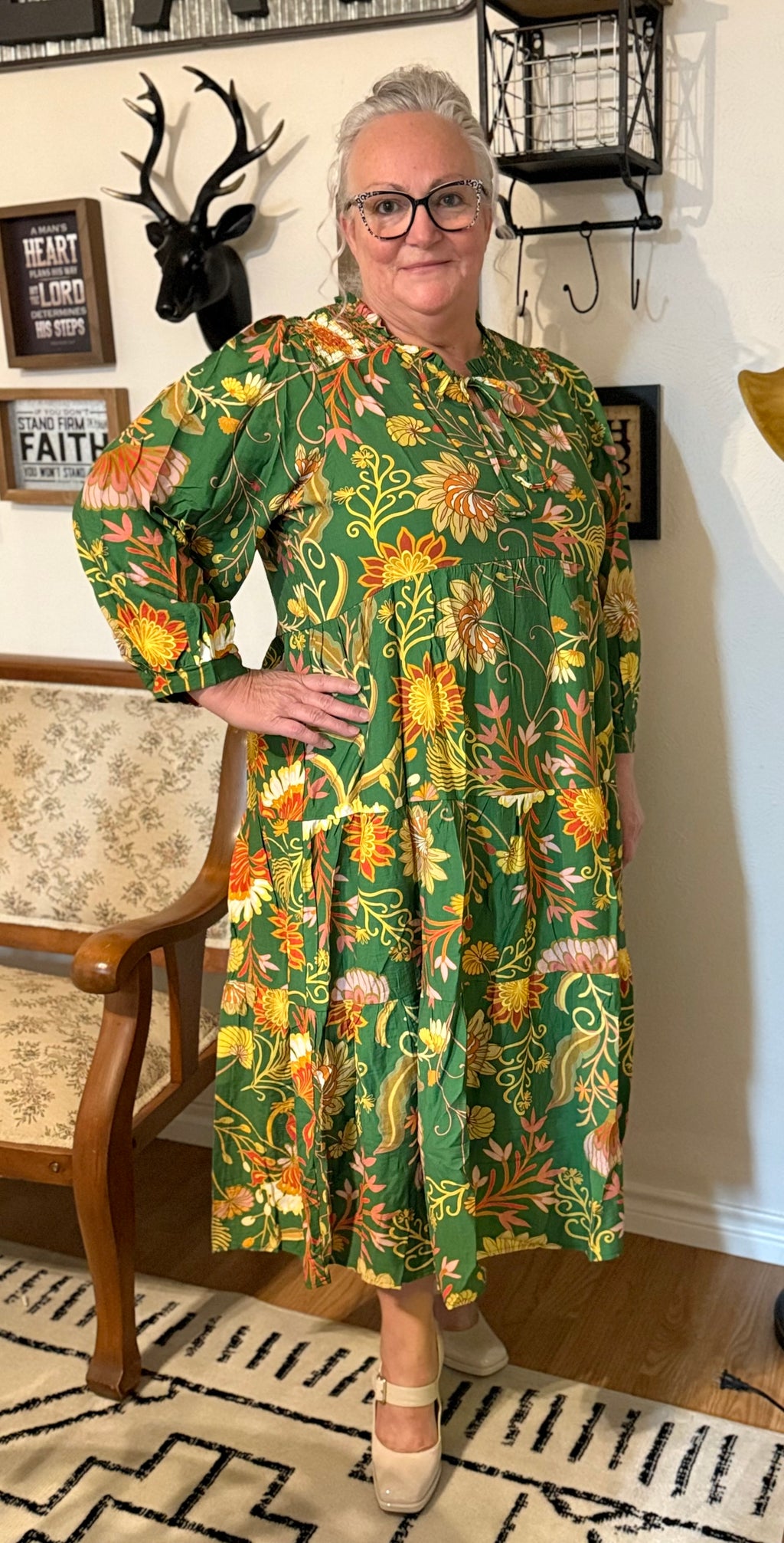 Botanical Rhapsody Dress