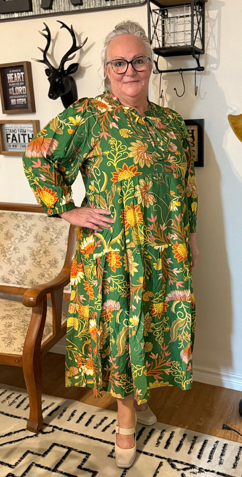 Botanical Rhapsody Dress
