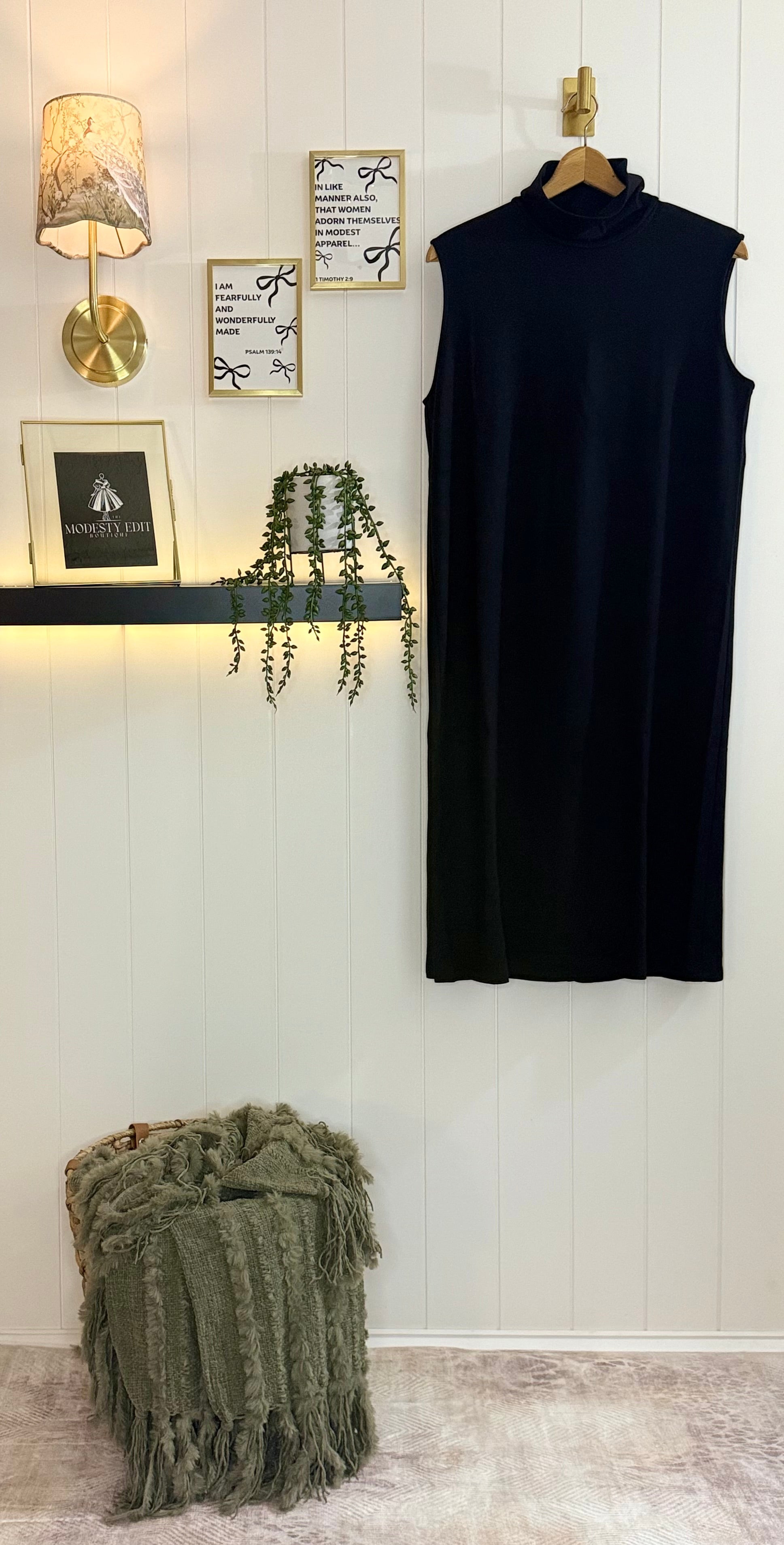 Midnight Column Dress