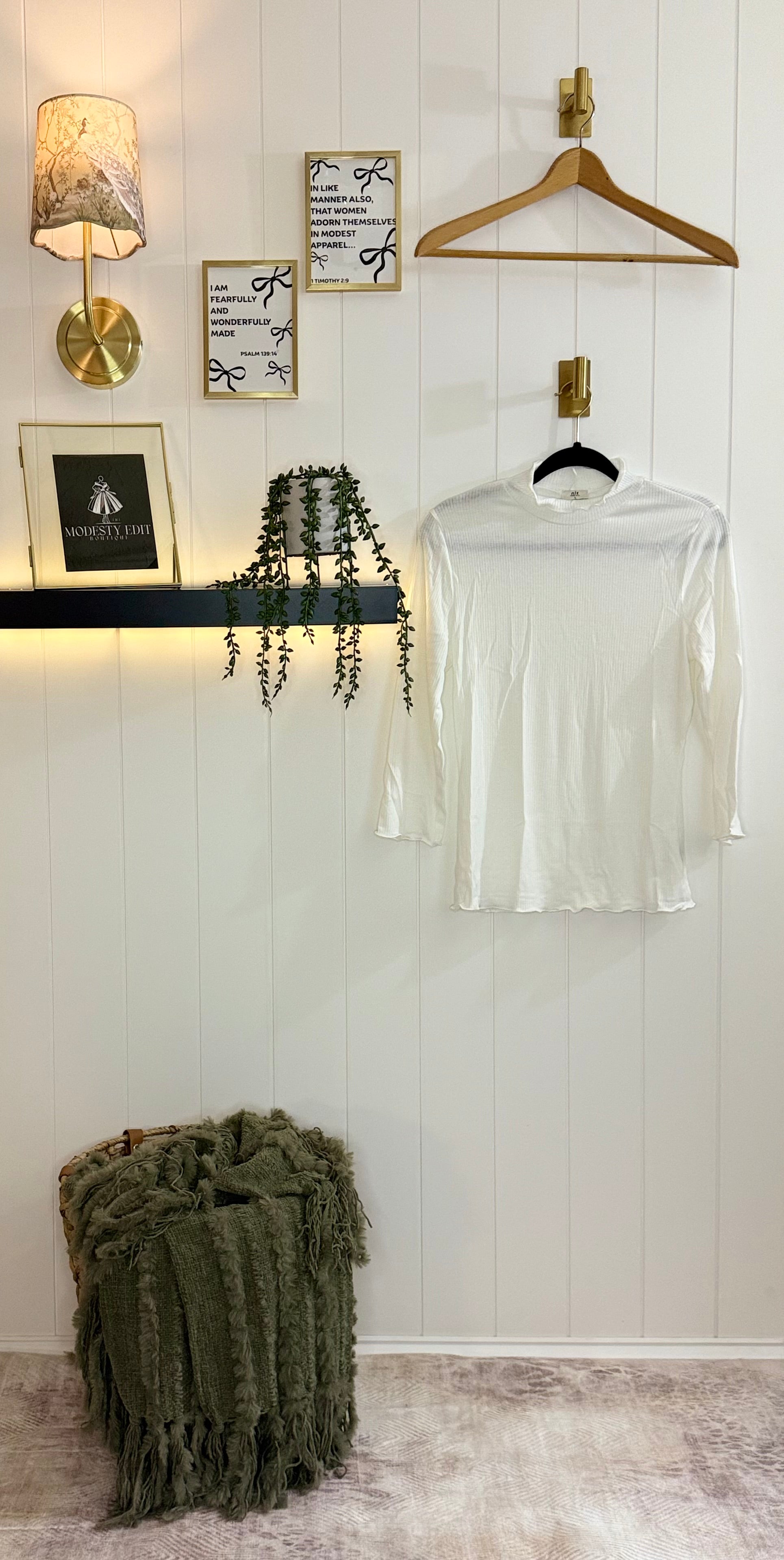 Whispering Hem Top