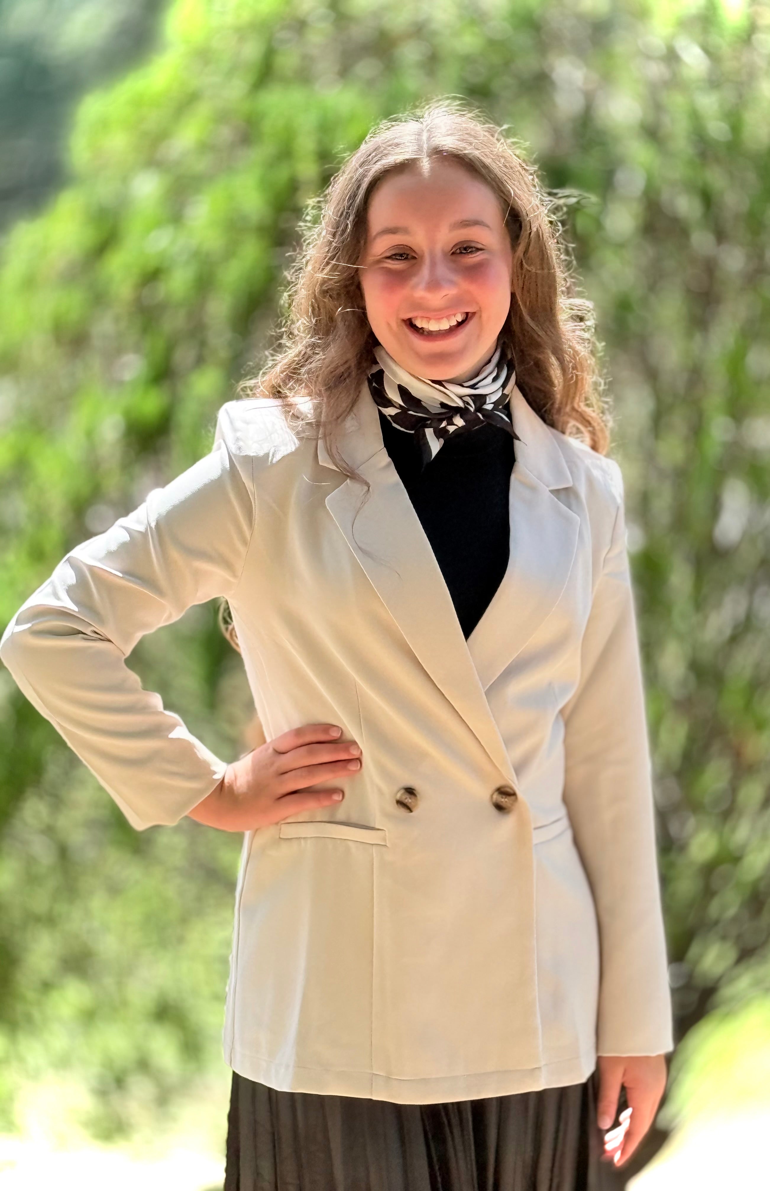 The Marlowe Double Blazer