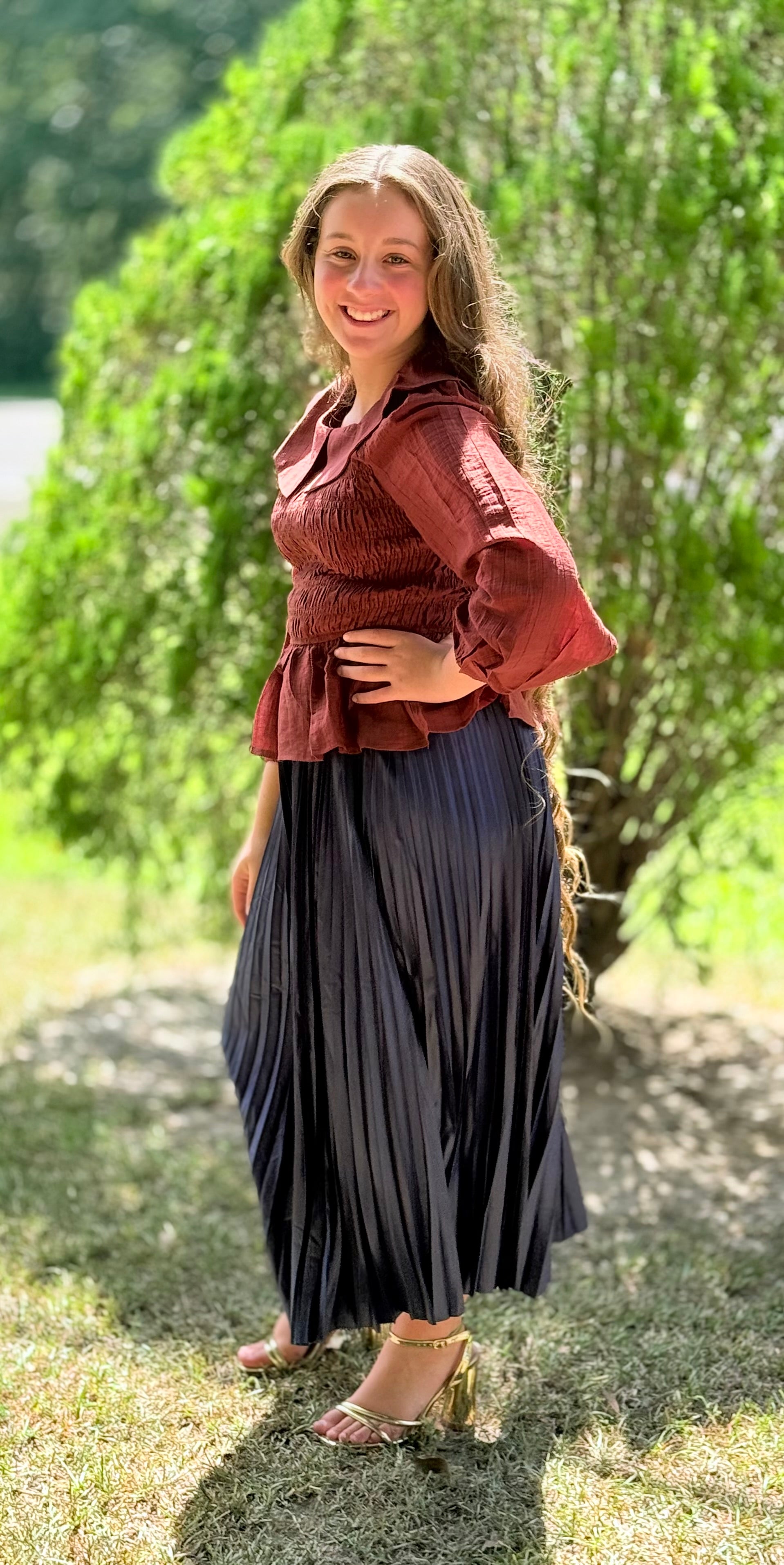 Sapphire Silence Skirt