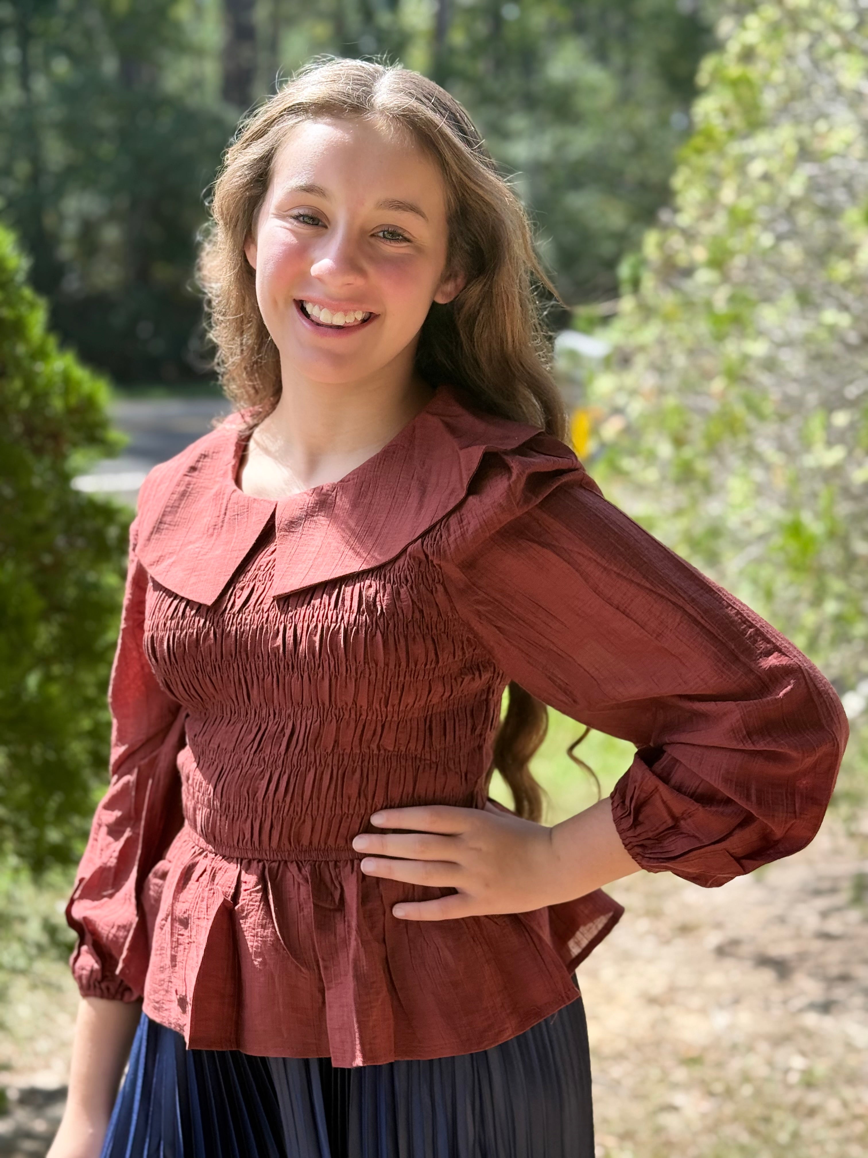 Ruched Mercy Blouse
