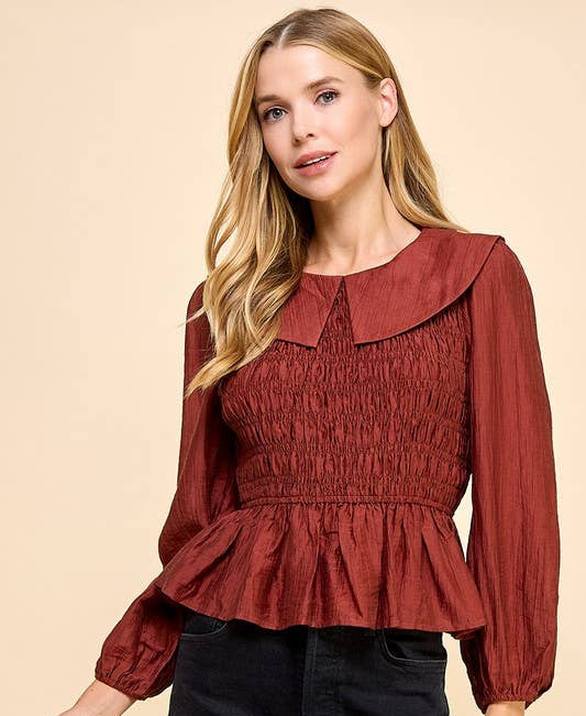 Ruched Mercy Blouse