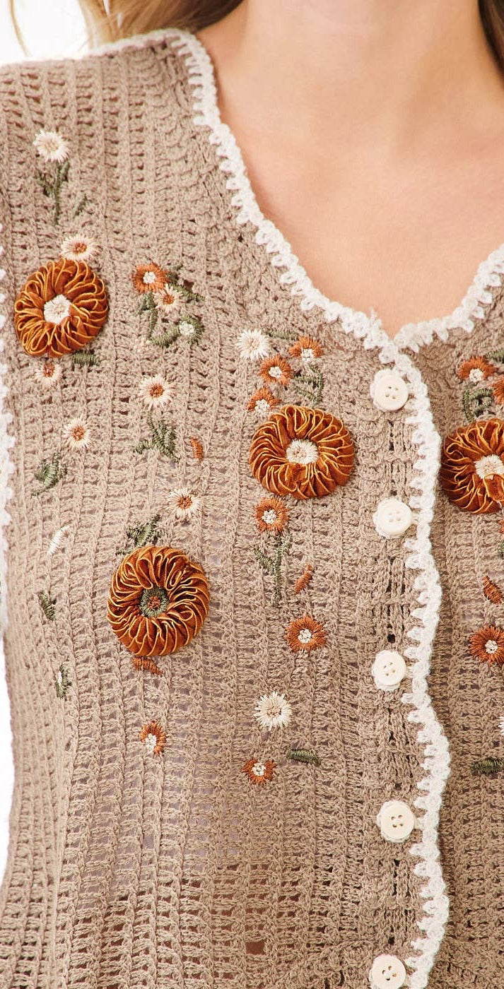 Harvest Petal Vest