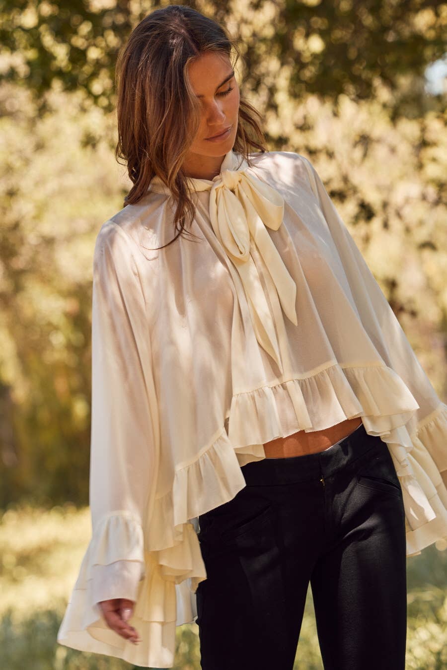 Covered in Calm Blouse