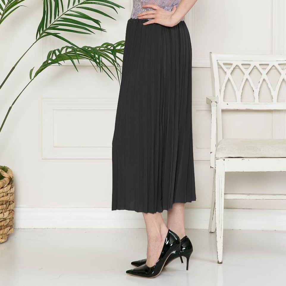 Midnight Pleat Skirt