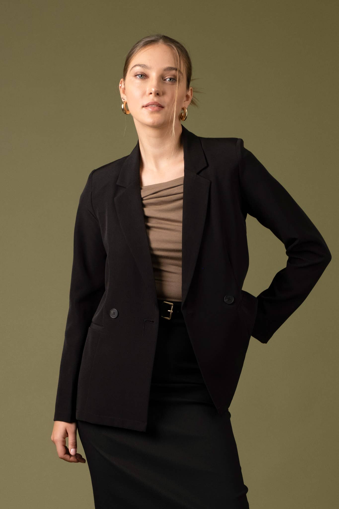 The Marlowe Double Blazer