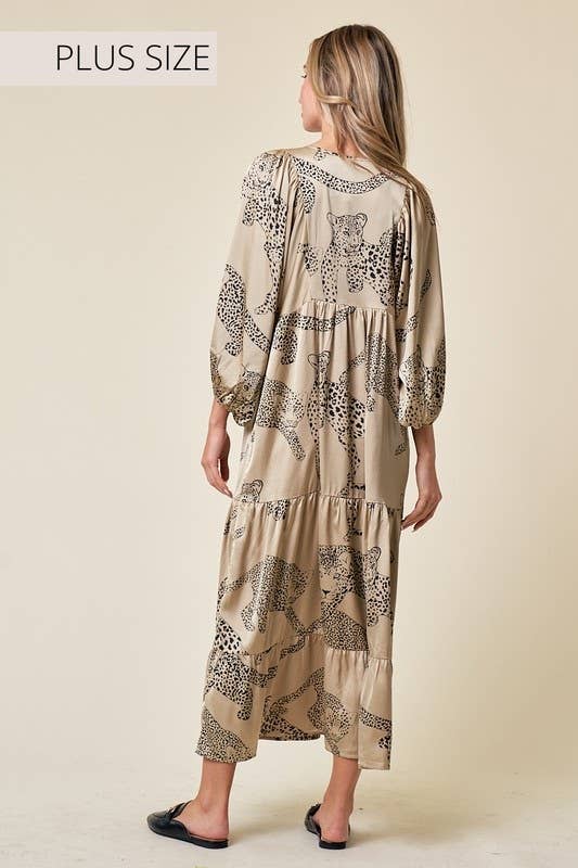 Leopard Litany Dress