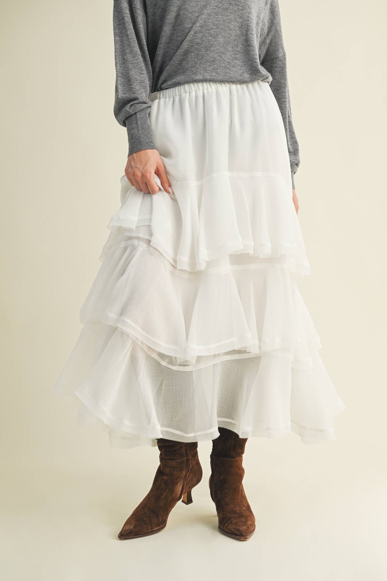 Cloudlight Tiered Skirt