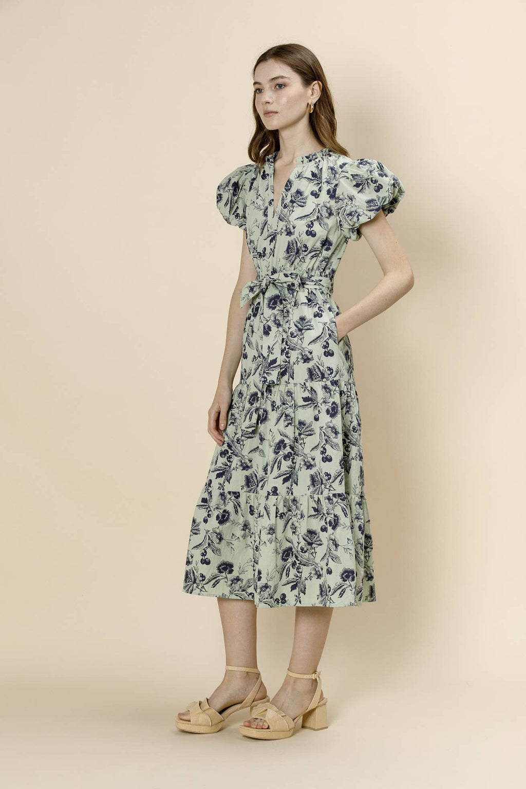The Blue Garden Waltz Dress
