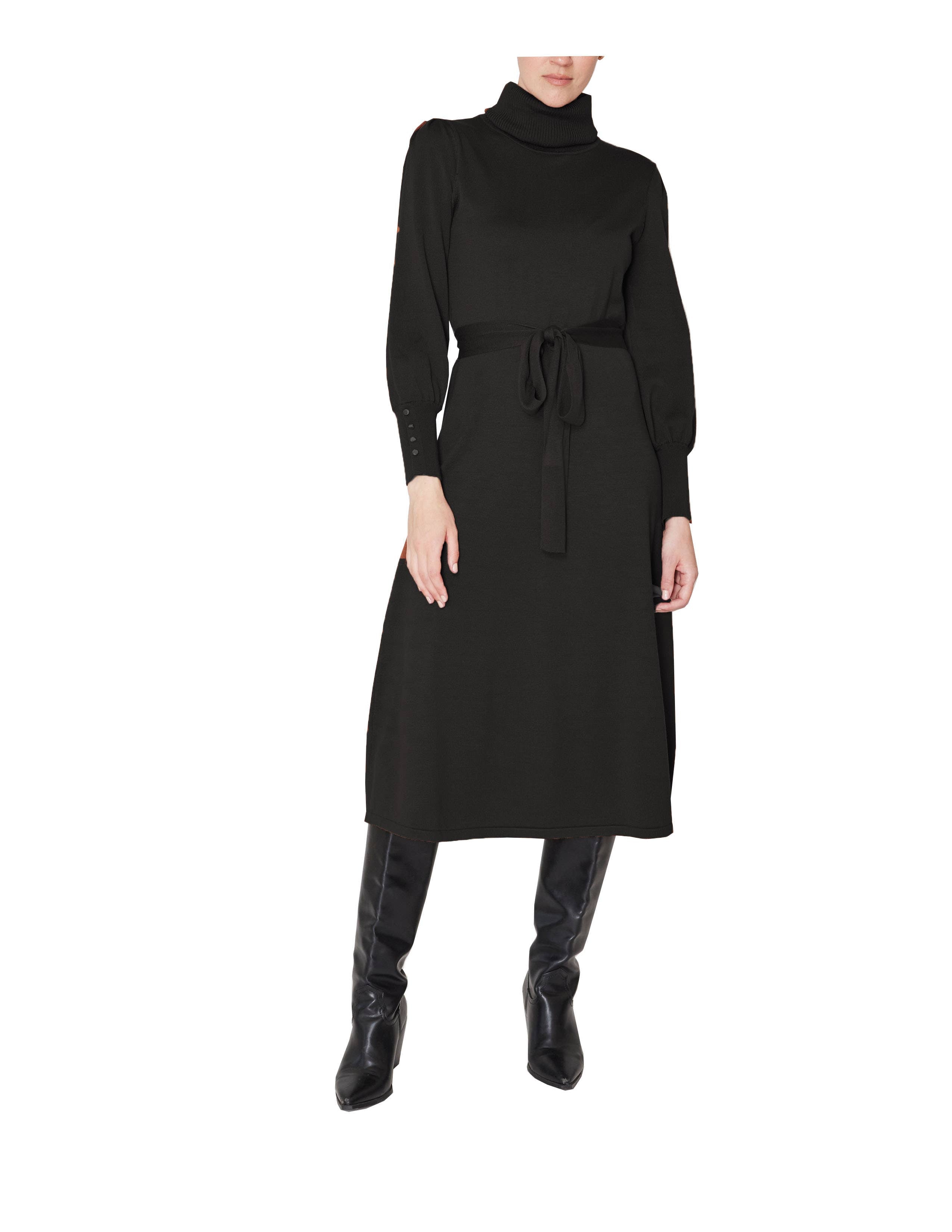 Onyx Chapel Sweater Dress