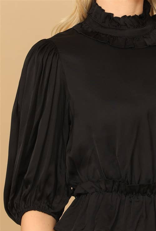 Sanctuary Satin Blouse